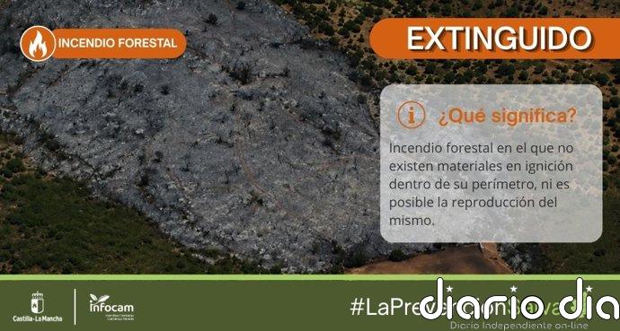 El incendio de Ayna (Albacete) queda extinguido