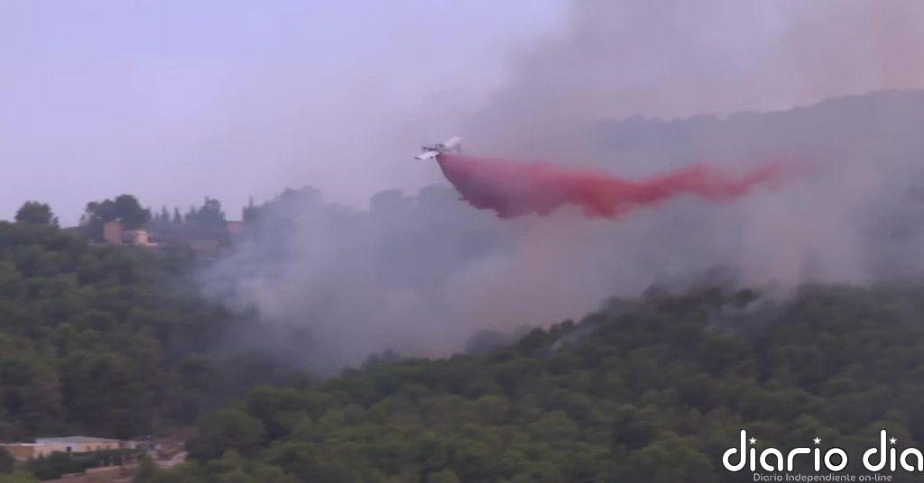 El incendio de Castellón ha arrasado ya 8.500 hectáreas