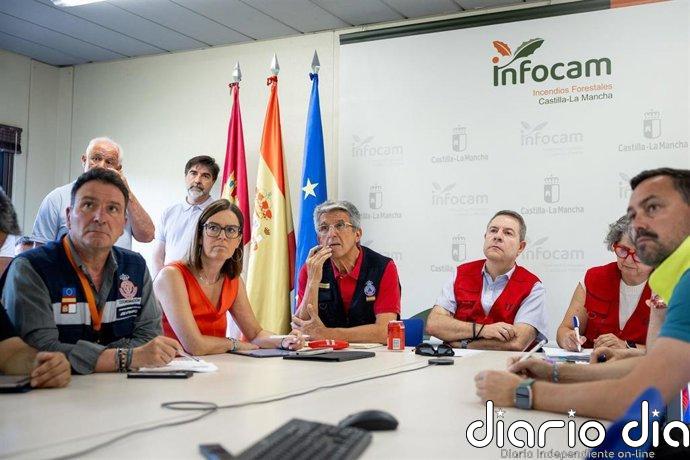 El incendio de La Mierla frena su avance a Soria y afecta ya a unas 29.000 hectáreas