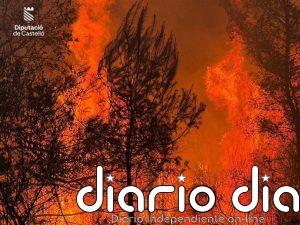 El incendio de la Vall d'Uixó mantiene desalojados más de una quincena de núcleos urbanos