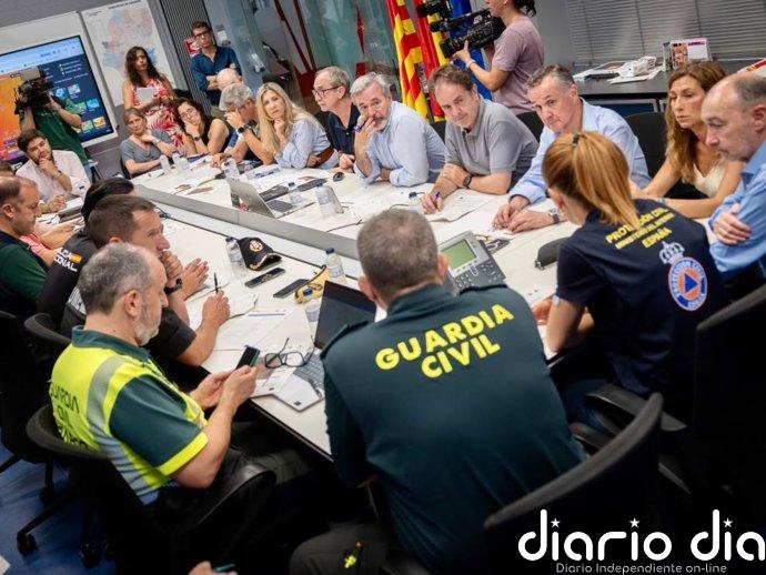 El incendio de Orés alcanza las 7.600 hectáreas y un perímetro de 60 kilómetros