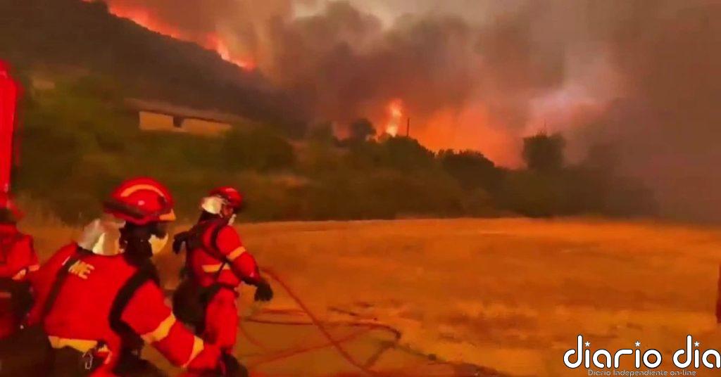 El incendio de Orés arrasa con 6000 hectáreas
