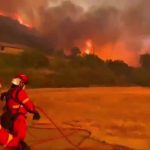 El incendio de Orés arrasa con 6000 hectáreas