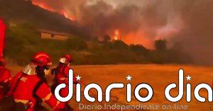 El incendio de Orés arrasa con 6000 hectáreas