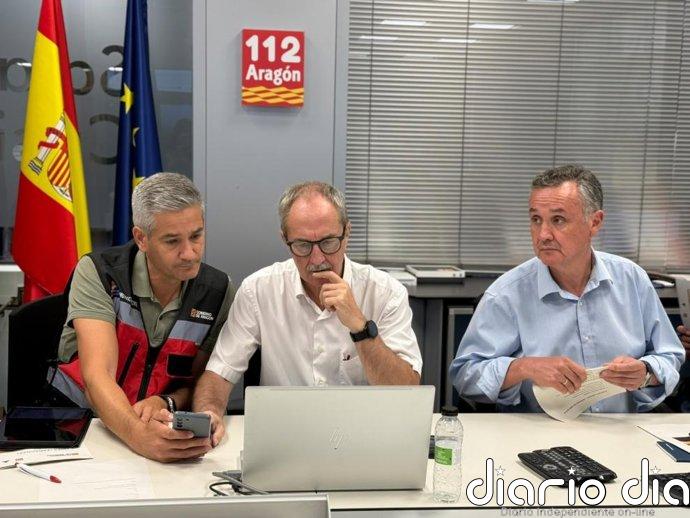 El incendio de Orés continúa estabilizado y su evolución es favorable
