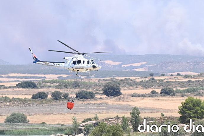 El incendio de Orés (Zaragoza) afecta a unas 6.000 hectáreas