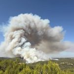 El incendio de Rubió (Barcelona) afecta a unas 47 hectáreas mayoritariamente forestales