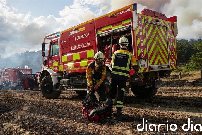 El incendio forestal de Galar ha sido estabilizado