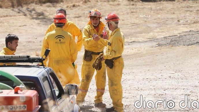 El Infoca da por controlado el incendio forestal de Cerro Muriano