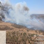 El Infoca da por controlado el incendio forestal del paraje La Juanita de Alosno (Huelva)