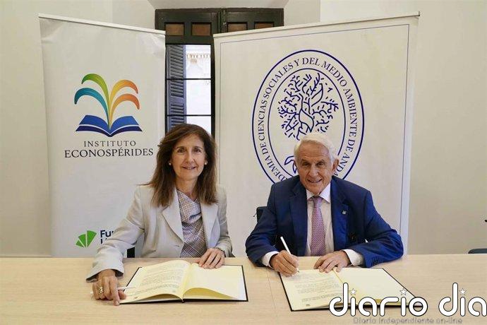 El Instituto Econospérides firma una colaboración con la Academia de Ciencias Sociales y del Medio Ambiente