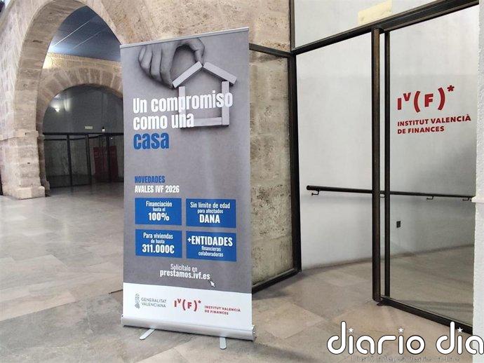 El IVF amplía hasta 60 millones la dotación del programa de avales para la compra de vivienda en la Comunitat Valenciana