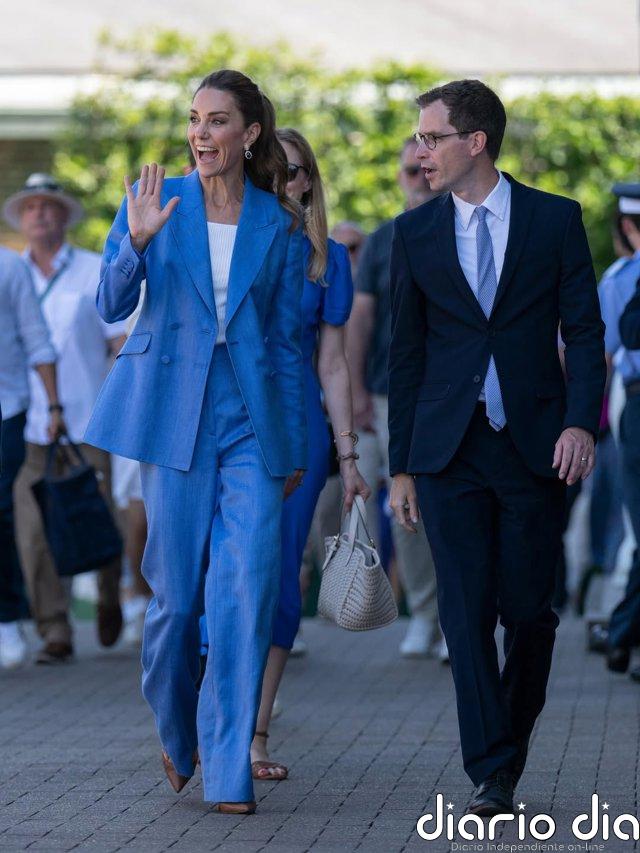 El look de lino de Kate Middleton esta semana es la prueba de que la sastrería también se viste en verano