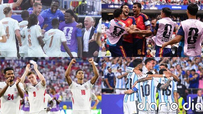 El Mundial reúne en semifinales a cuatro de sus campeonas 36 años después