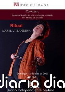 El Museo de Segovia celebra 20 años en la Casa del Sol con un concierto de Isabel Villanueva