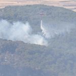 El operativo de extinción de incendios del Gobierno de Aragón trabaja en Leciñena y Morillo de Monclús