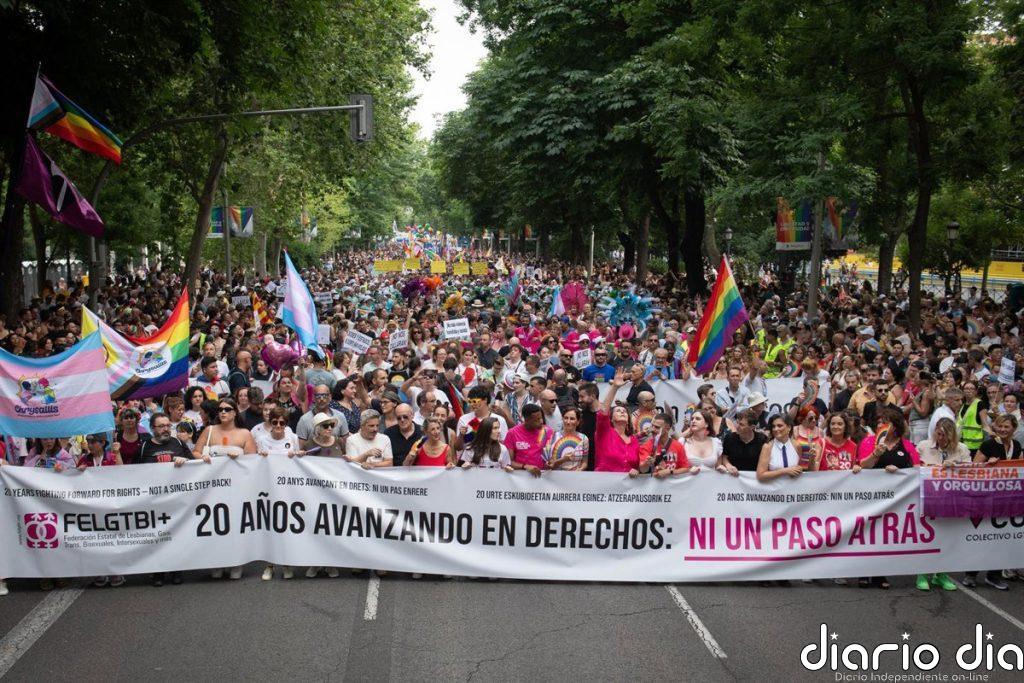 El Orgullo de Madrid llevará la "disidencia y resistencia" a las calles y exigirá pacto contra discursos de odio