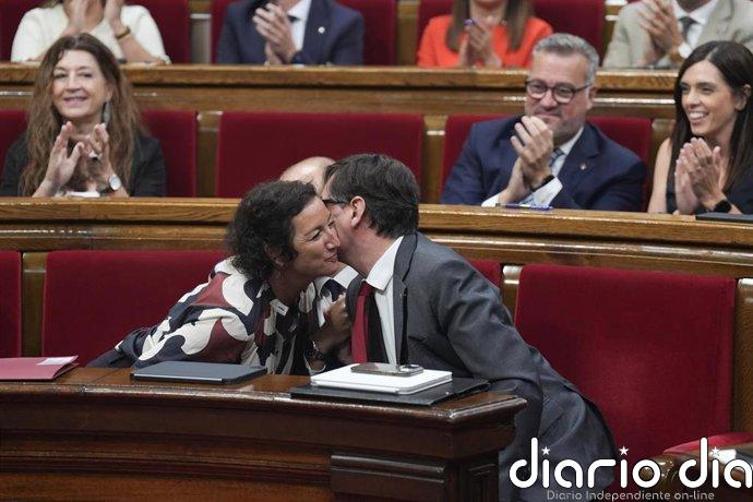 El Parlament aprueba la ley de acompañamiento de los Presupuestos catalanes con PSC, ERC y Comuns