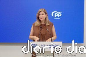 El PP critica que el PSOE de Huelva "calla ante el abandono del Gobierno" a la provincia
