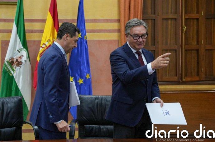 El PP-Vox pactan "no más menores no acompañados", veto al burka y revisión de la Ley de Cambio Climático