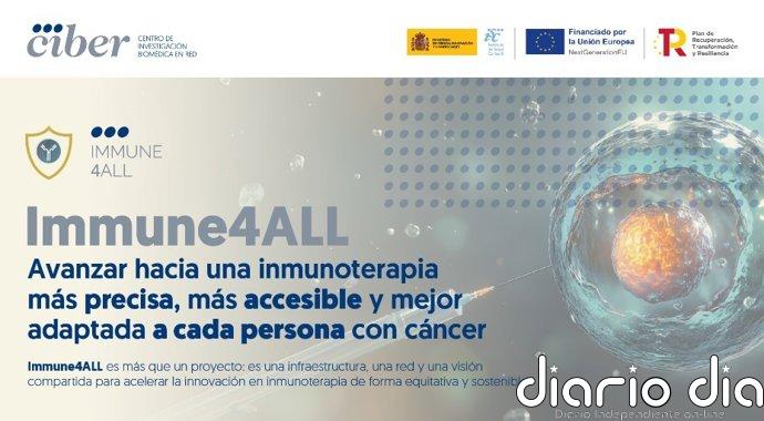 El proyecto 'Immune4ALL' culmina tres años de trabajo reforzando la investigación en inmunoterapia contra el cáncer