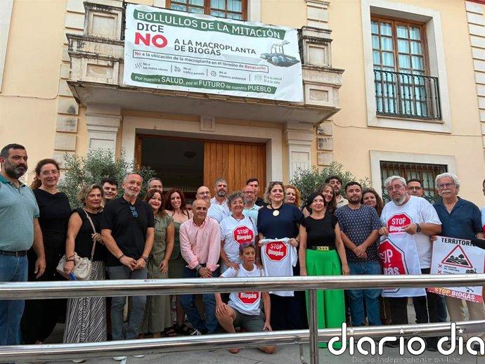 El PSOE de Sevilla exige al Gobierno andaluz y al alcalde de Benacazón "transparencia" sobre la macroplanta de biogás