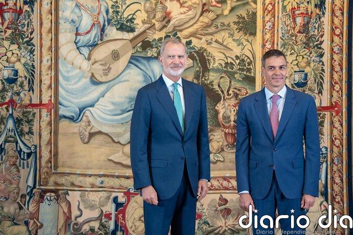 El Rey contacta con Sánchez y Vivas por la crisis migratoria en Ceuta
