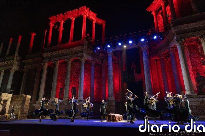 El Teatro Romano de Mérida se convierte en un cortijo andaluz para una 'Electra Jonda' que fusiona tragedia y flamenco