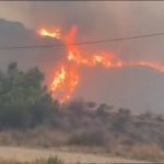 Elevada a fase de emergencia 2 el incendio de Los Gallardos