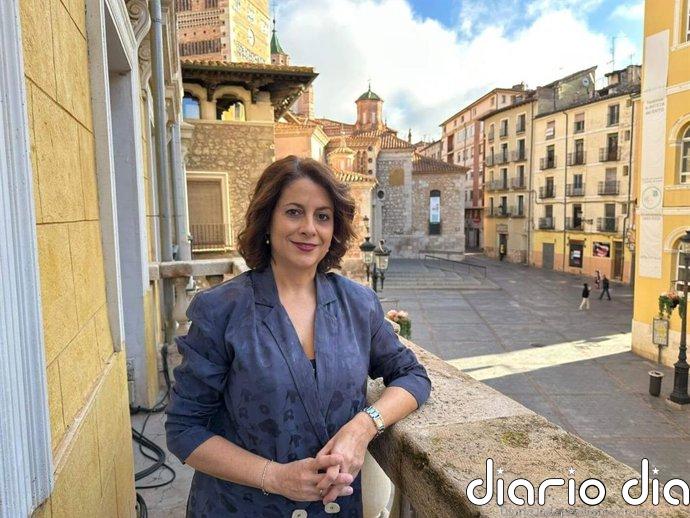 Emma Buj se presentará como candidata para revalidar la Alcaldía de Teruel en las elecciones municipales de 2027