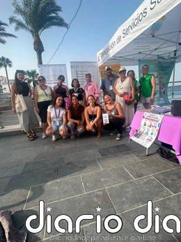 Eracis Plus de Roquetas y el Programa Preventivo Comunitario celebran 'Cuídate, también en fiestas'