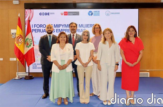 España y Perú refuerzan su alianza para impulsar las pymes y el liderazgo empresarial femenino