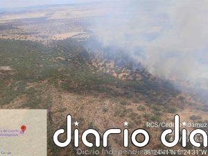 Estabilizado de madrugada el incendio forestal en Los Blázquez (Córdoba) que obligó a movilizar medios aéreos