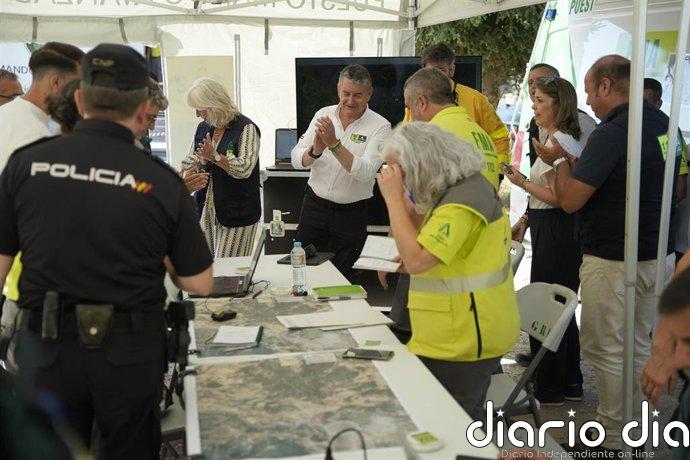 Estabilizado el incendio de Grazalema (Cádiz), donde ya no hay llamas y la población desalojada puede volver