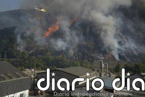 Estabilizado el incendio de Ribas de Sil (Lugo), que asciende a 180 hectáreas
