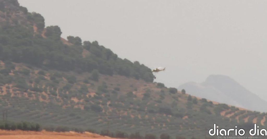 Estabilizado el incendio de Rute tras una rápida actuación del INFOCA