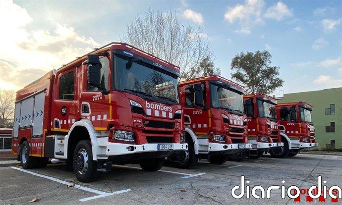 Estabilizado el incendio en Vilademuls (Girona) que ha confinado Vilavenut y Palol de la Farga