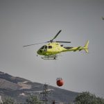 Estabilizado el incendio forestal de Liédena