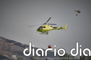 Estabilizado el incendio forestal de Liédena