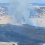Estabilizado el incendio forestal de Peñarroya-Pueblonuevo (Córdoba) que moviliza diez efectivos aéreos