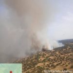 Estabilizado el incendio forestal declarado en Cardeña (Córdoba)