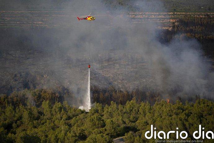 Estabilizados también los incendios de Querol y Pontons, cerca de Aiguamúrcia (Tarragona)