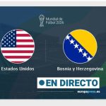 Estados Unidos 1 - 0 Bosnia y Herzegovina, en directo hoy: sigue el partido de Copa Mundial de la FIFA minuto a minuto