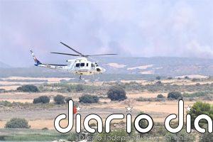 Evacuada la localidad de Petilla de Aragón por el incendio en Orés (Zaragoza)