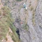 Evacuado un barranquista de 33 años vecino de Pamplona con una lesión en una vértebra en Broto (Huesca)