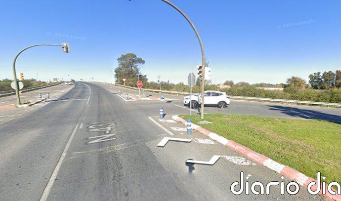 Evacuados al hospital seis heridos, entre ellos un bebé, tras un accidente de tráfico en Gibraleón (Huelva)