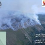 Evacuan Rosales, Folloso y Andarraso por el incendio de Murias de Ponjos (León), que se eleva a IGR-2