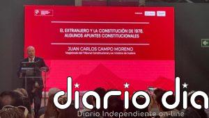 Exministro y magistrado del TC Campo avisa que la expulsión no puede ser reacción automática a la irregularidad
