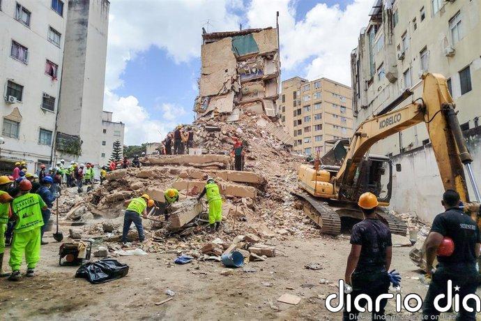 Exteriores eleva a 26 los españoles fallecidos y 150 los desaparecidos por los terremotos en Venezuela