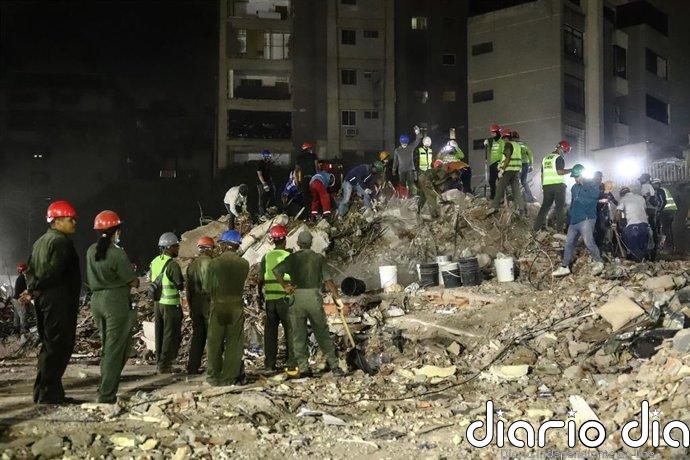 Exteriores eleva hasta 36 los españoles fallecidos tras los terremotos de Venezuela y cifra en 138 los desaparecidos